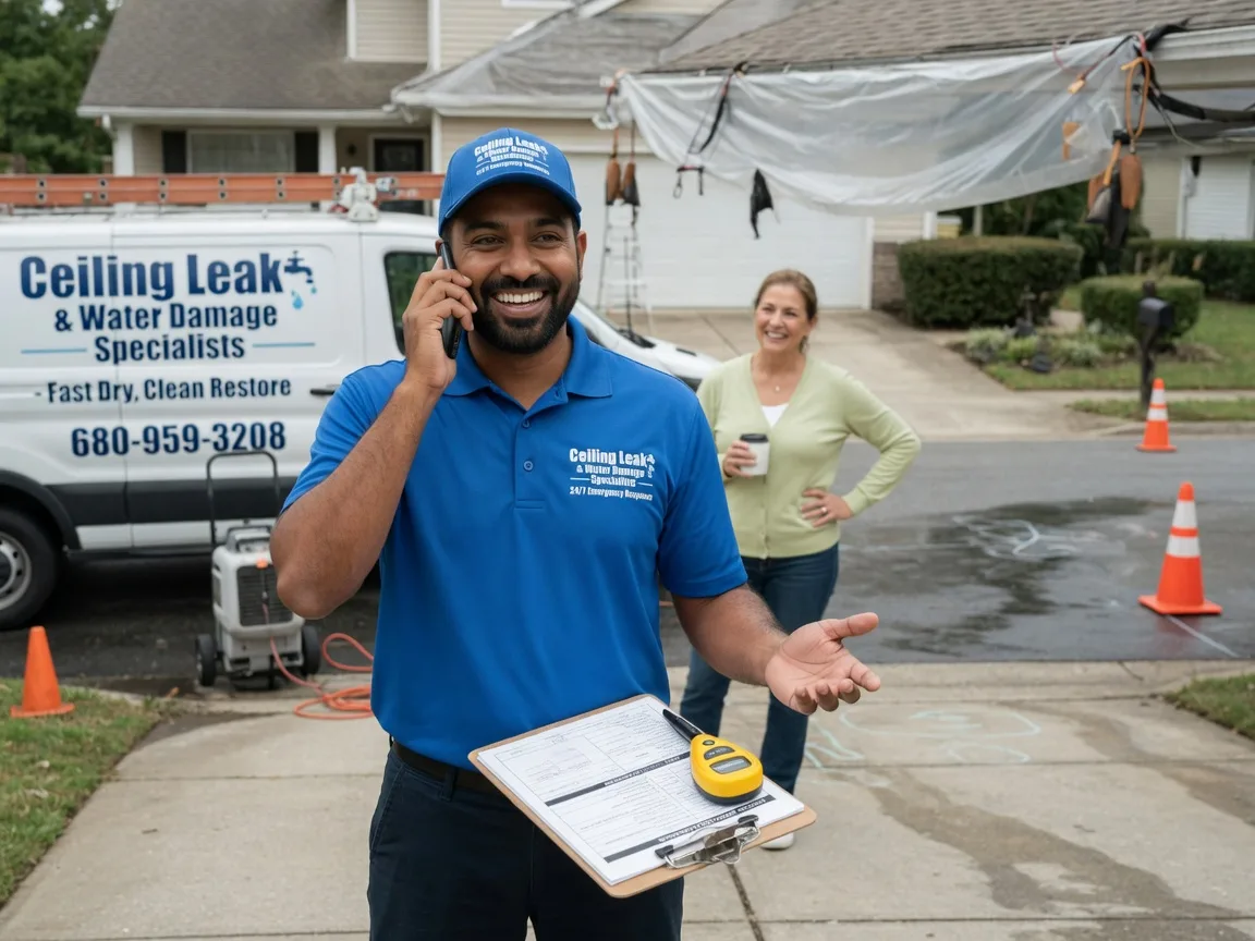 Ceiling Leak Cleanup Cliff, NM FAQs